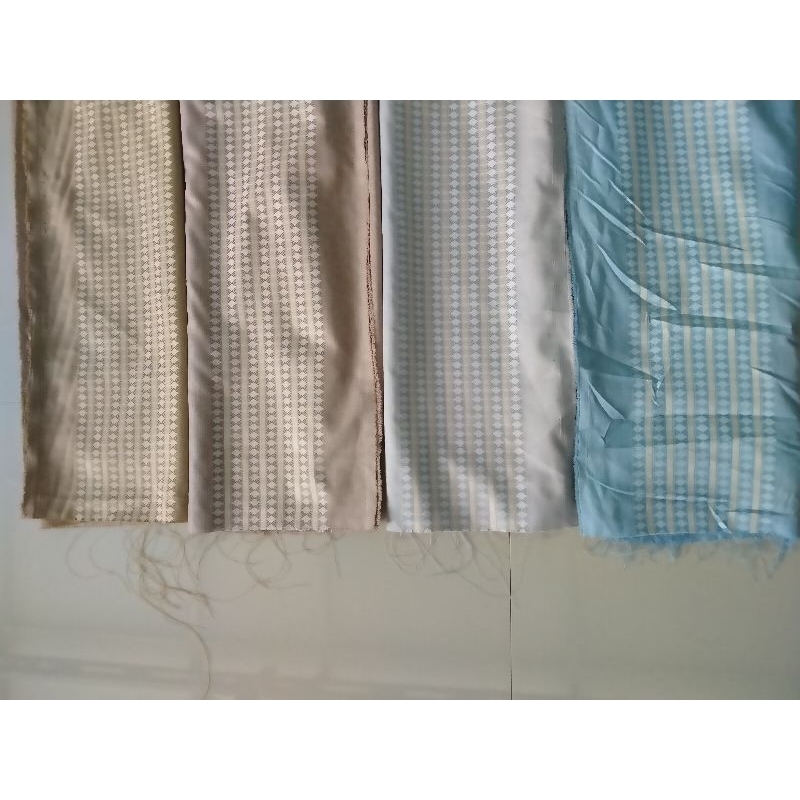 Kain Katun Madinah Motif Pinggir 2 Sisi 0,5 Meter