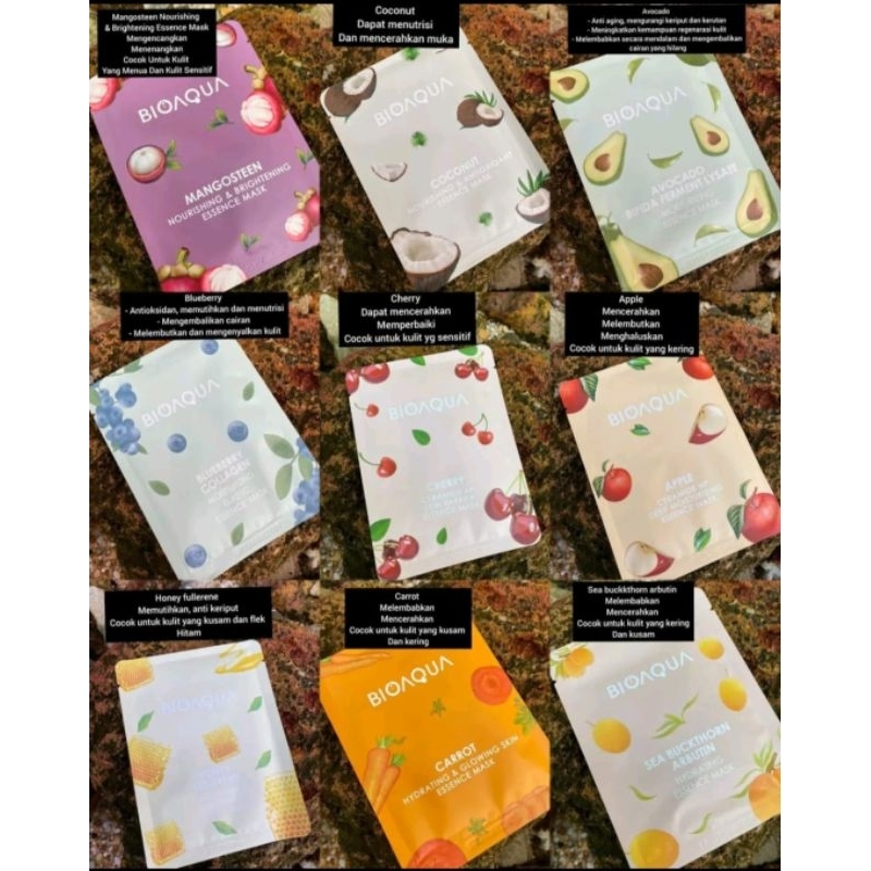 Bioaqua essence mask