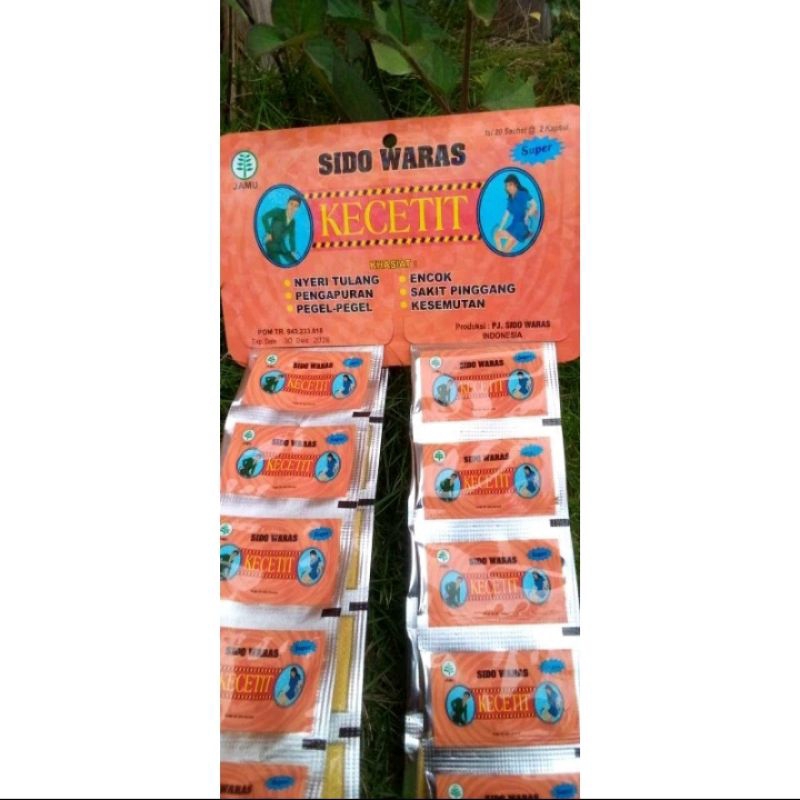 Kapsul Herbal Sido Waras Original(Kecetit)
