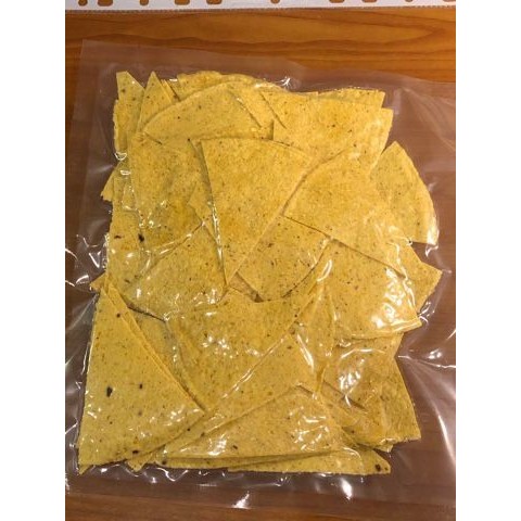 

Frozen Pre-Cut Yellow Corn Tortilla Chips (Nachos) - 1 kg