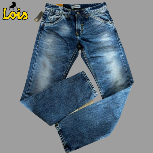 Celana Jeans Panjang Pria Lois Original Slimfit