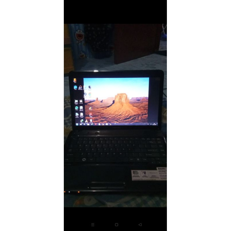 laptop Toshiba second