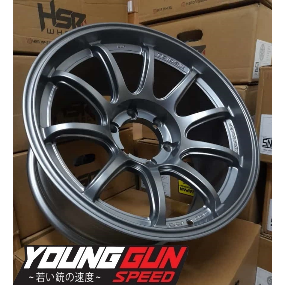 Velg Mobil Racing Hsr Hiroshima Ring18 Untuk Triton Prado Blazer Fortuner