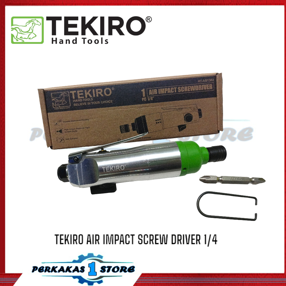 Air screwdriver obeng angin air impact screwdriver 1/4" - TEKIRO Multifungsi alat pemasang sekrup Im