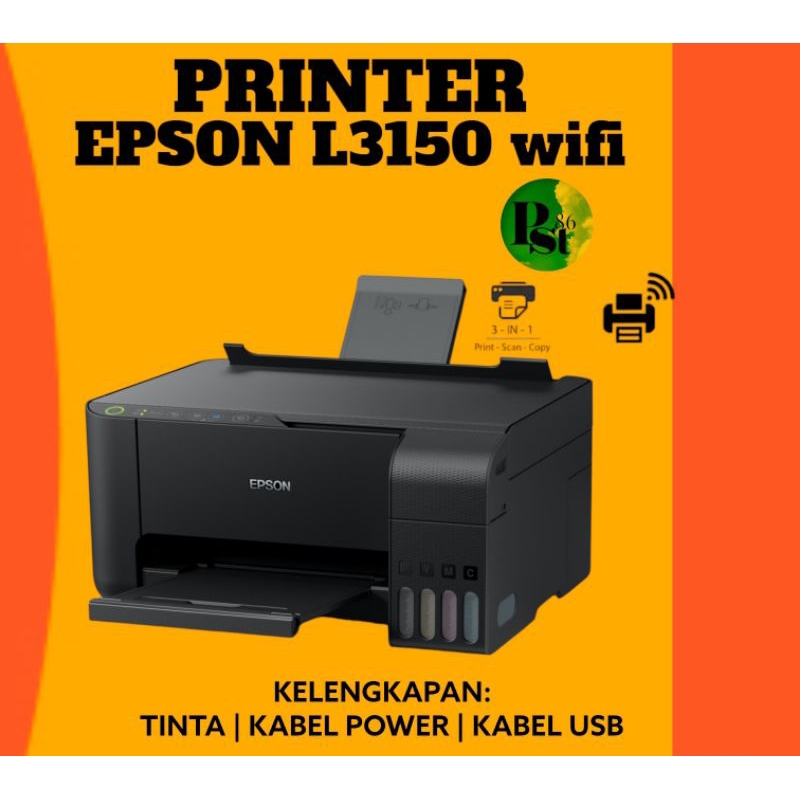 printer epson L3150 wifi scan copy