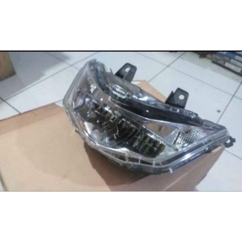 reflektor lampu depan beat delux beat 2020 led komplit lampu depan
