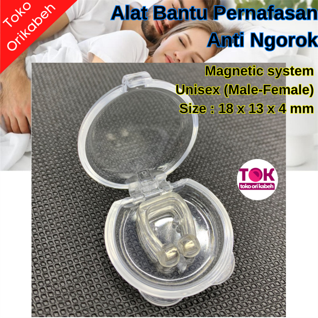 Alat Bantu Anti Ngorok Dengkur Saat Tidur Mendengkur Paling Ampuh Magnet Magnetic Original