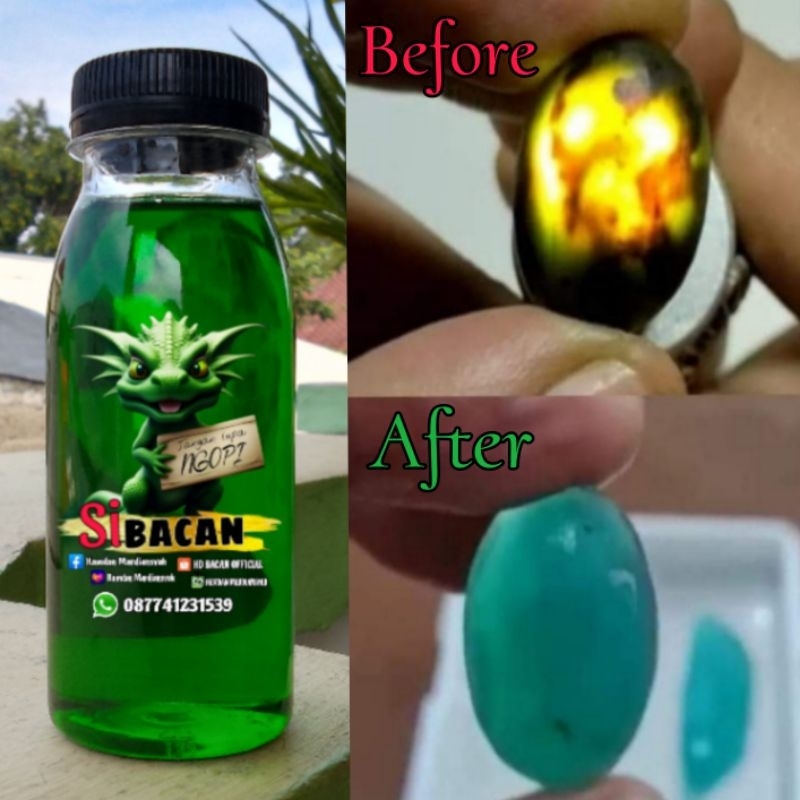 CAIRAN BACAN SUPER HD KHUSUS BACOK/BATANG COKLAT 100% TERJAMIN