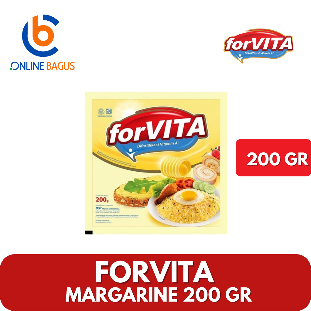 

Forvita Margarine 200gr