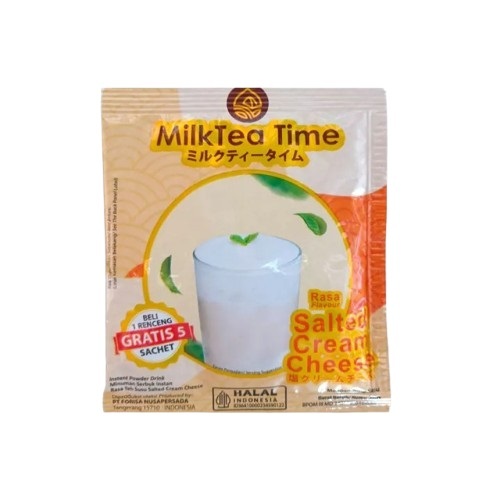 

MilkTea Time Rasa Salted Cream Cheese [24 g] / 1 Pc