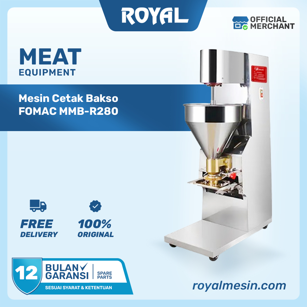 Mesin Cetak Bakso FOMAC MMB-R280 | Mesin Bakso Otomatis