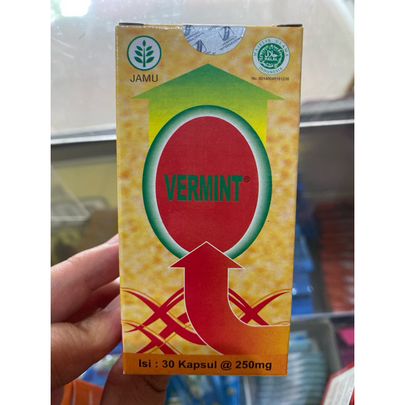 [30 Kapsul] VERMINT | KAPSUL CACING VERMINT