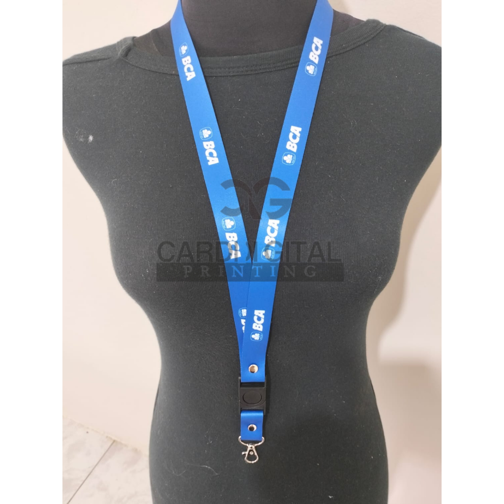 

Tali ID Card / Tali Lanyard printing BCA