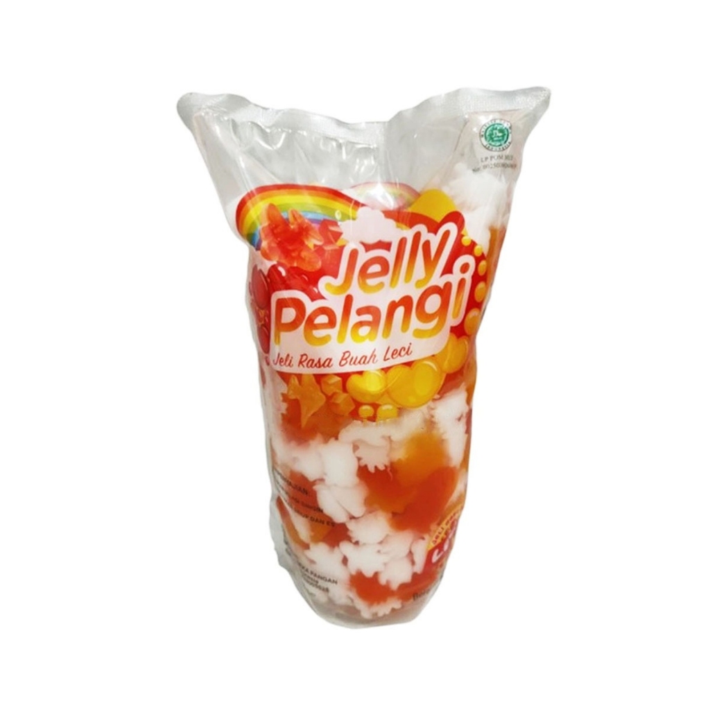 

Rainbow Jelly Pelangi Rasa Leci 1 Kg Halal Jely Rasa Buah Nata De Coco Campuran Es Buah Jeli Motif Aneka Bentuk Murah