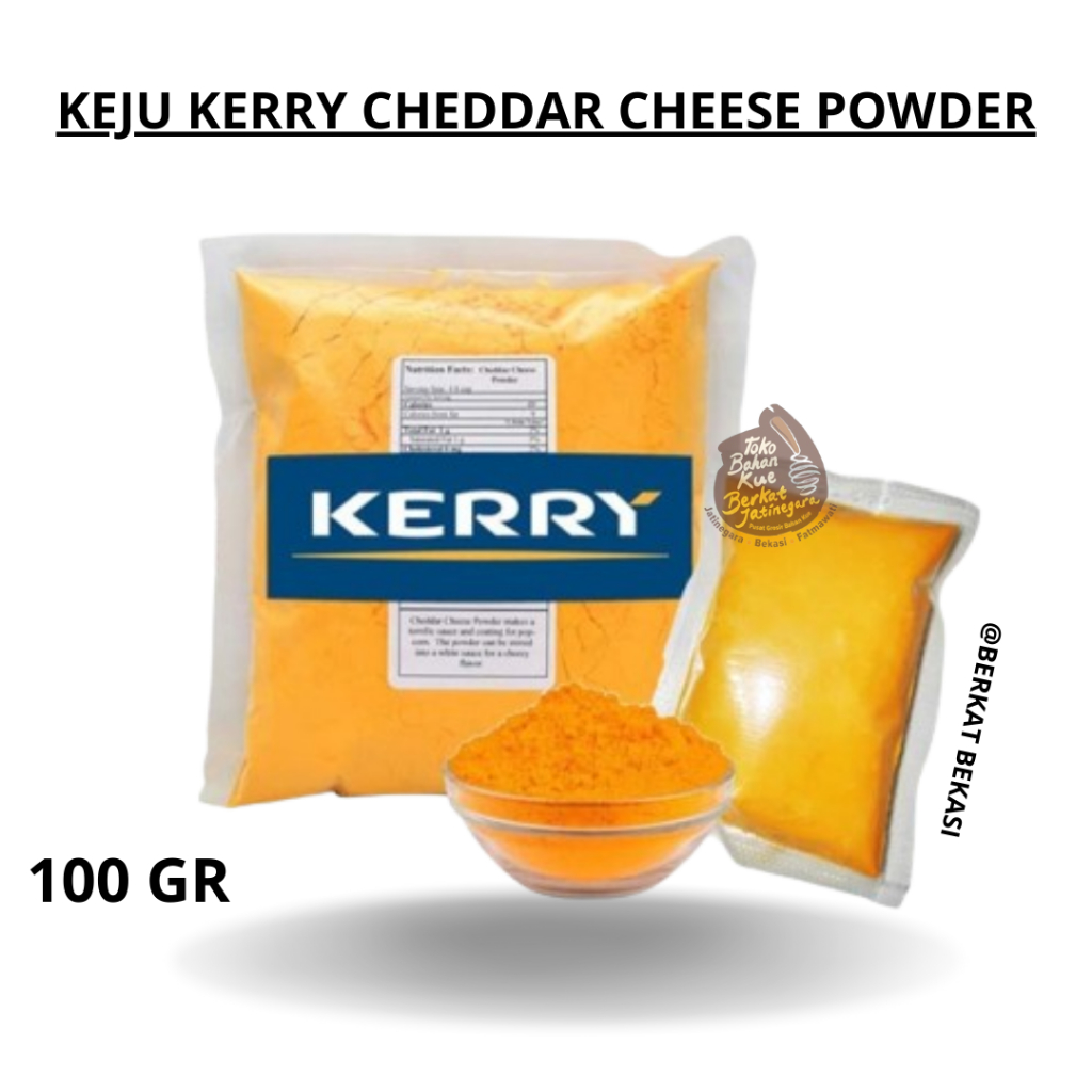 

KEJU KERRY CHEDDAR CHEESE POWDER / KEJU CHEESE / KEJU POWDER 100 GR