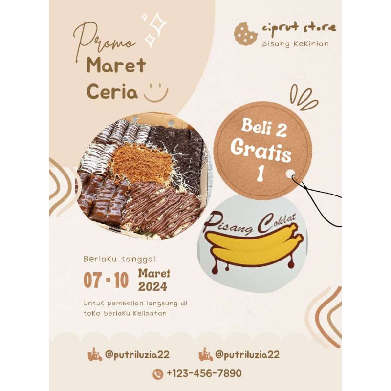 

Pisang Coklat