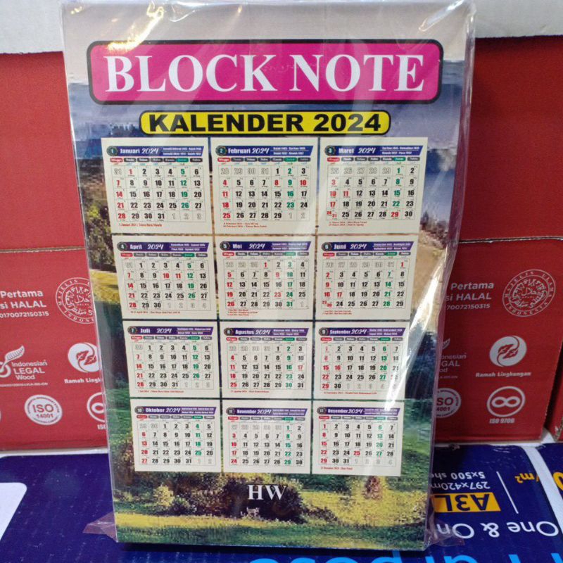 

Block Notes HW Kalender 2024