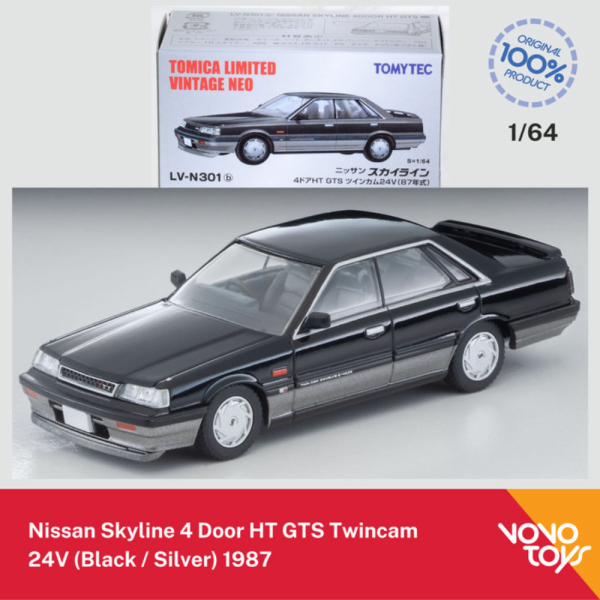 Unik Tomica Limited Vintage Neo TLV-N301b Nissan Skyline HT GTS Twincam 24V Murah