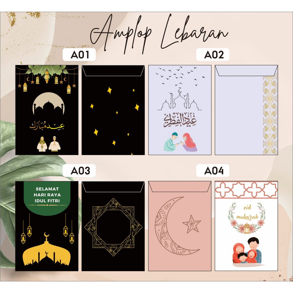 

AMPLOP LEBARAN/AMPLOP ANGPAO LEBARAN MURAH/MINI/KECIL/AESTHETIC/LEBARAN2024/2024(ISI10)