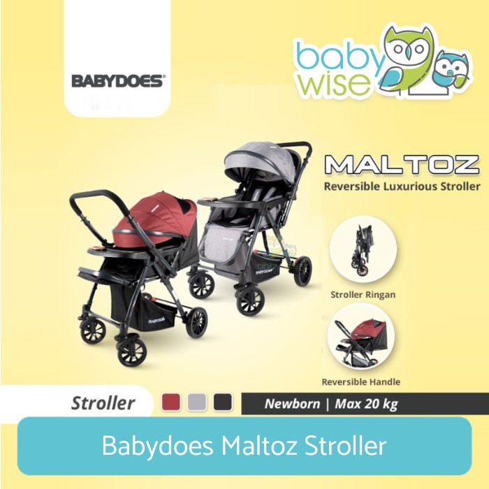 Babydoes Maltoz Stroller - Kereta Dorong Anak Bayi