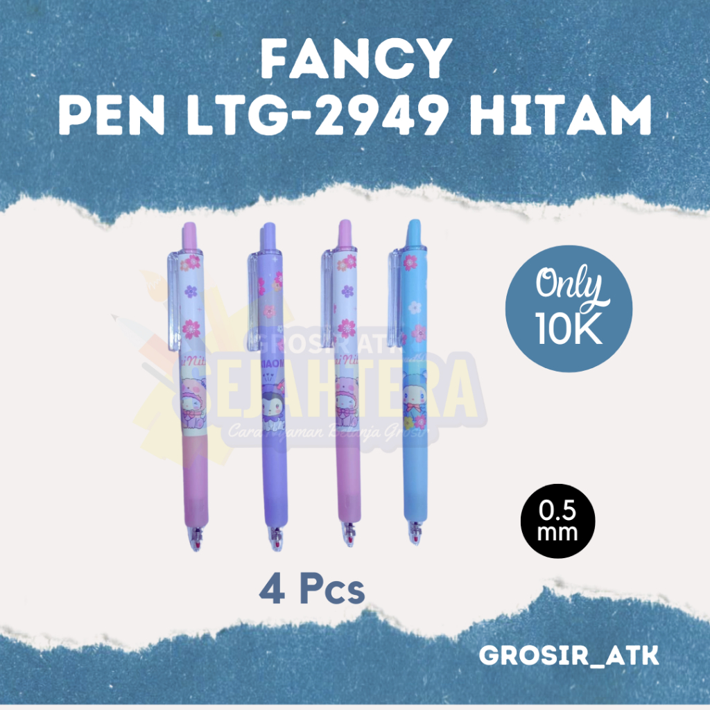 

SERBA 10000 10RIBU SEPULUH RIBU BOLPEN / PULPEN / PENA / BALL PEN CETEK CETET MEKANIK HITAM KARAKTER LUCU / JOYKO GP-265NT GP-265 GP-337 BP-349 / SNOWMAN V-4 V-8