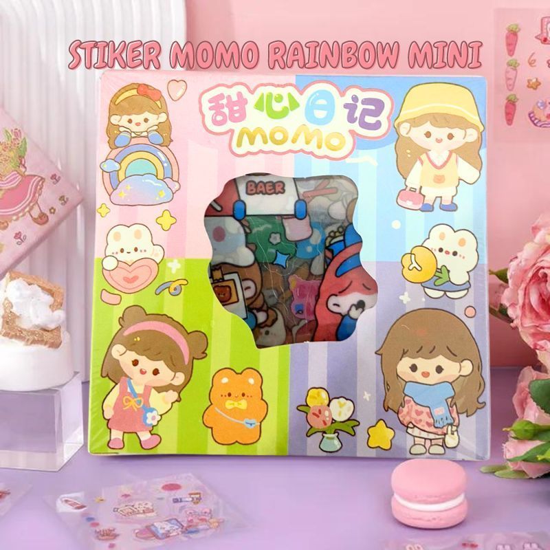 

Stiker Momo Mini Raibow isi 100 pcs