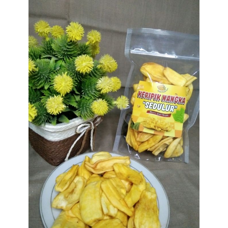 

Kripik nangka Sedulur ukuran 90 gr