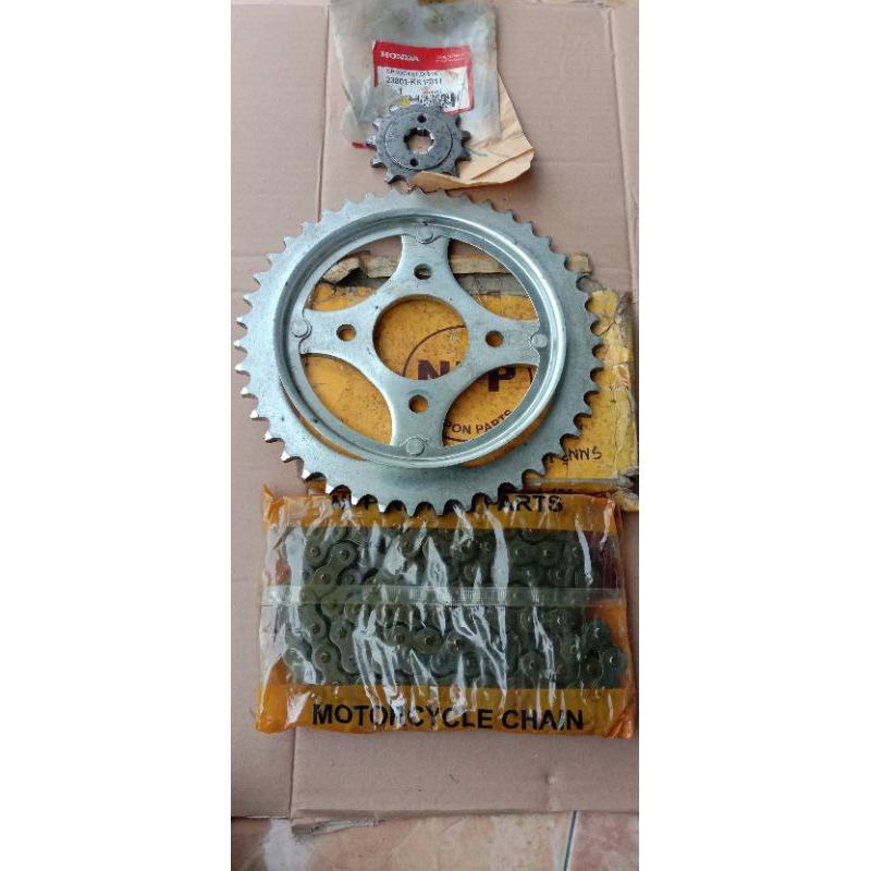 gear set gir set gear paket Honda Tiger lawas Tiger lama Tiger 2000 Tiger Revo non original nos