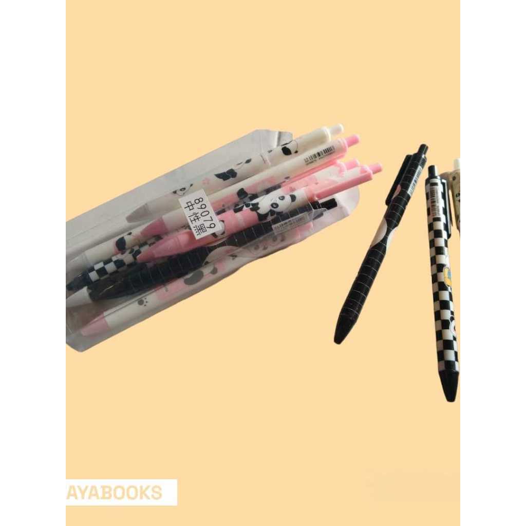 

PULPEN GEL MEKANIK MOTIF CARTOON / PEN GEL MEKANIK LUCU 0.5 MM