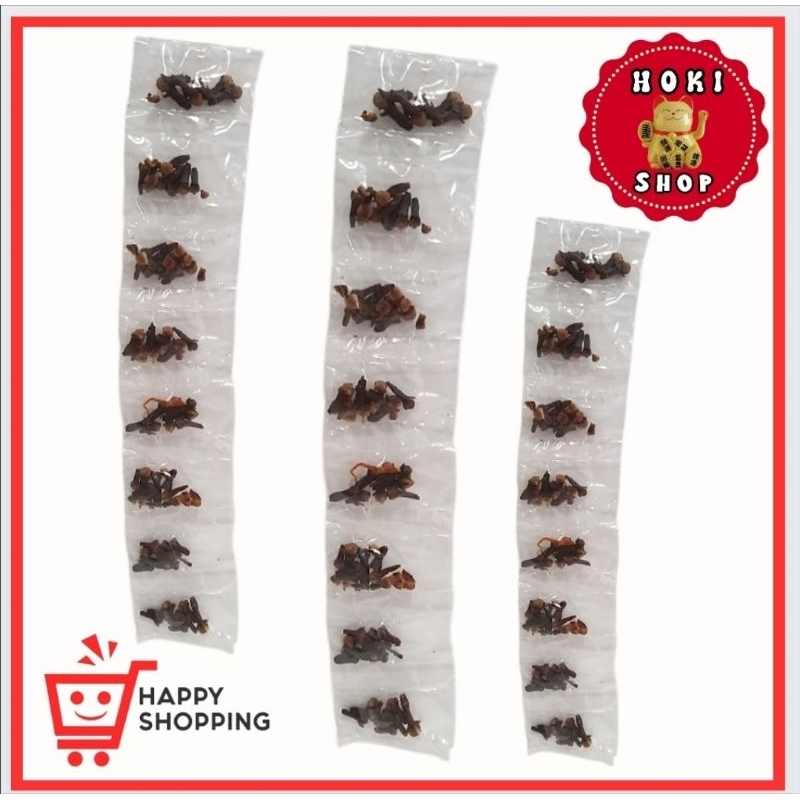 

Biji Cengkeh 1Renceng isi 10pcs/ Cengkih