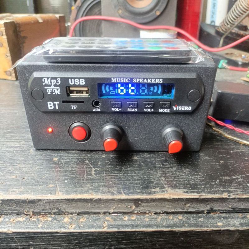 Ampli mini 5volt plus mp3 player bluetooth