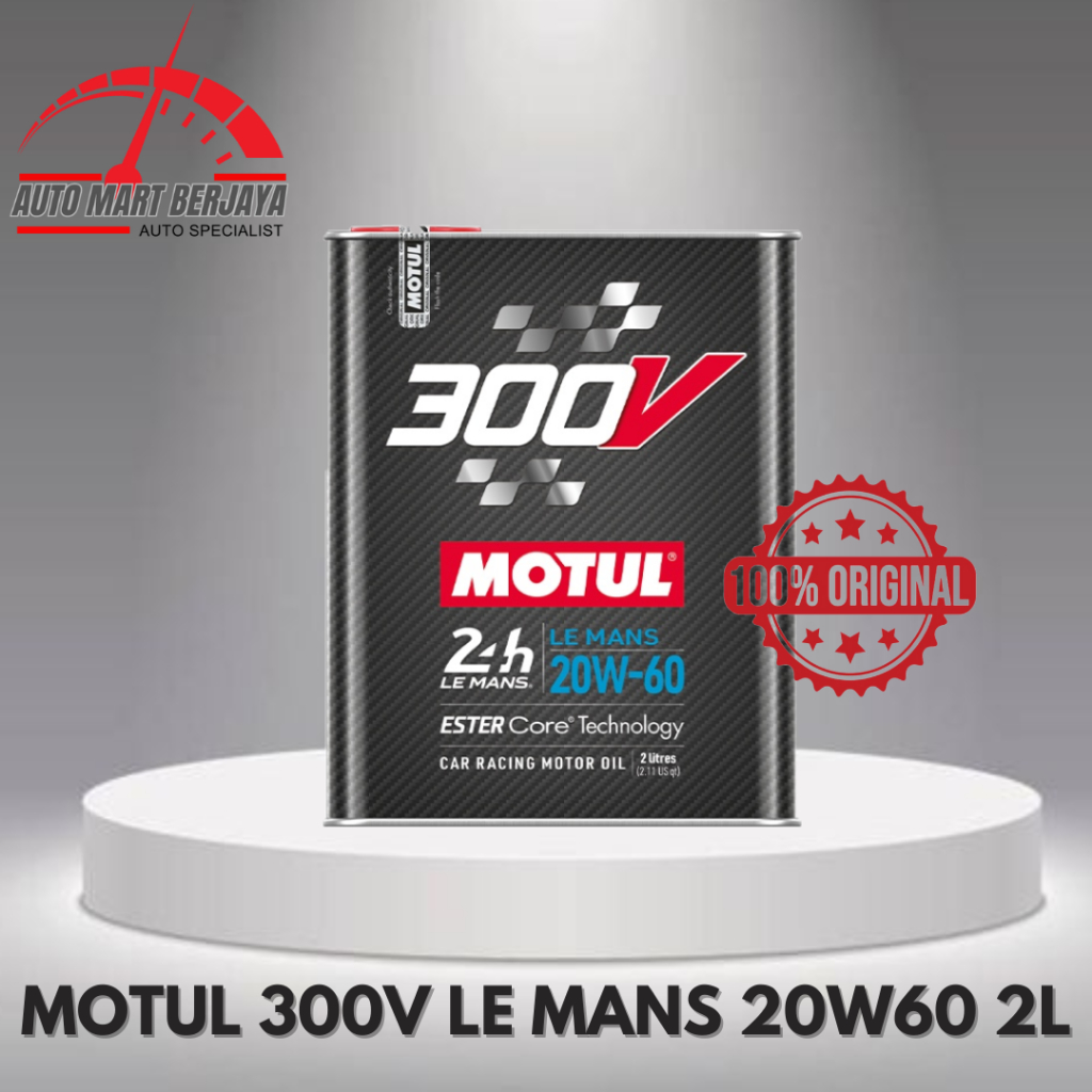 Motul Oli Mobil 300V Le Mans 20W60 2L ORIGINAL