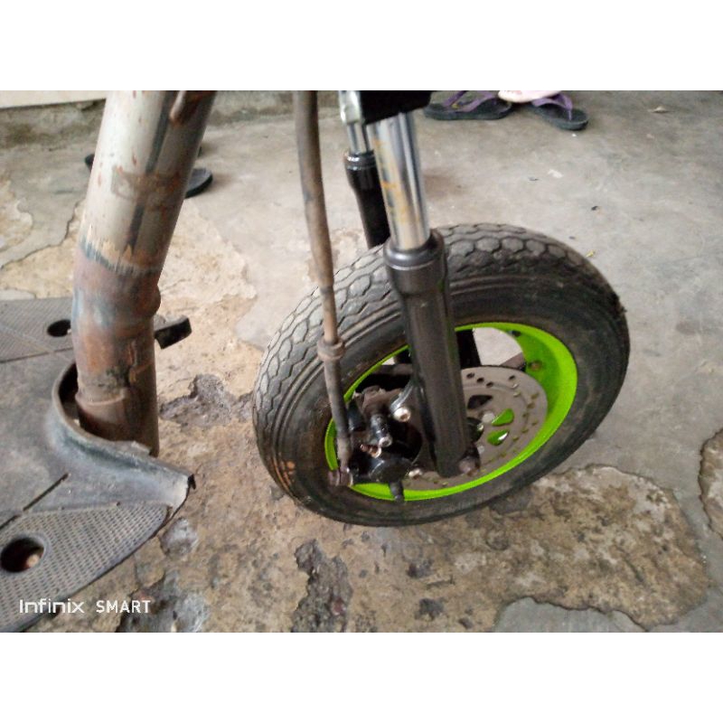 Goped otoped basic mio mesin hidup halus tinggal finishing aja