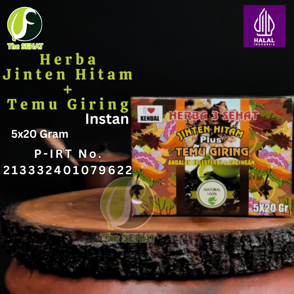 

Instan Jinten Hitam Temugiring Minuman Rempah Jinten Hitam Herbal Wedang Instan Siap Saji