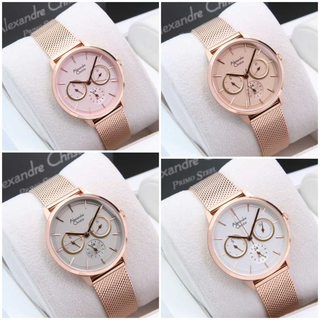 ALEXANDRE CHRISTIE 2682 WANITA ORIGINAL AC2682 ARLOJI CEWEK