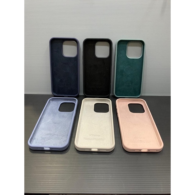 Silicone Case IPhone 15 Soft Case Bahan Anti Noda Packing Press