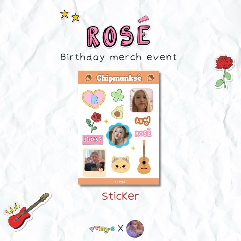 

STICKER SET CHARACTER BLACKPINK