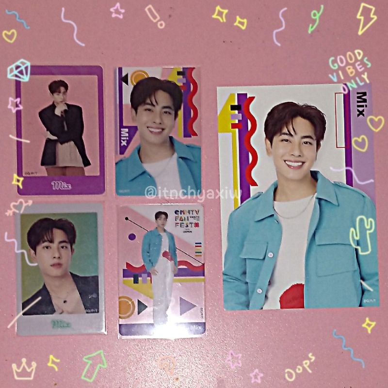 photocard & postcard mixxiw GMMTV FAN FEST 2022 LIVE IN JAPAN