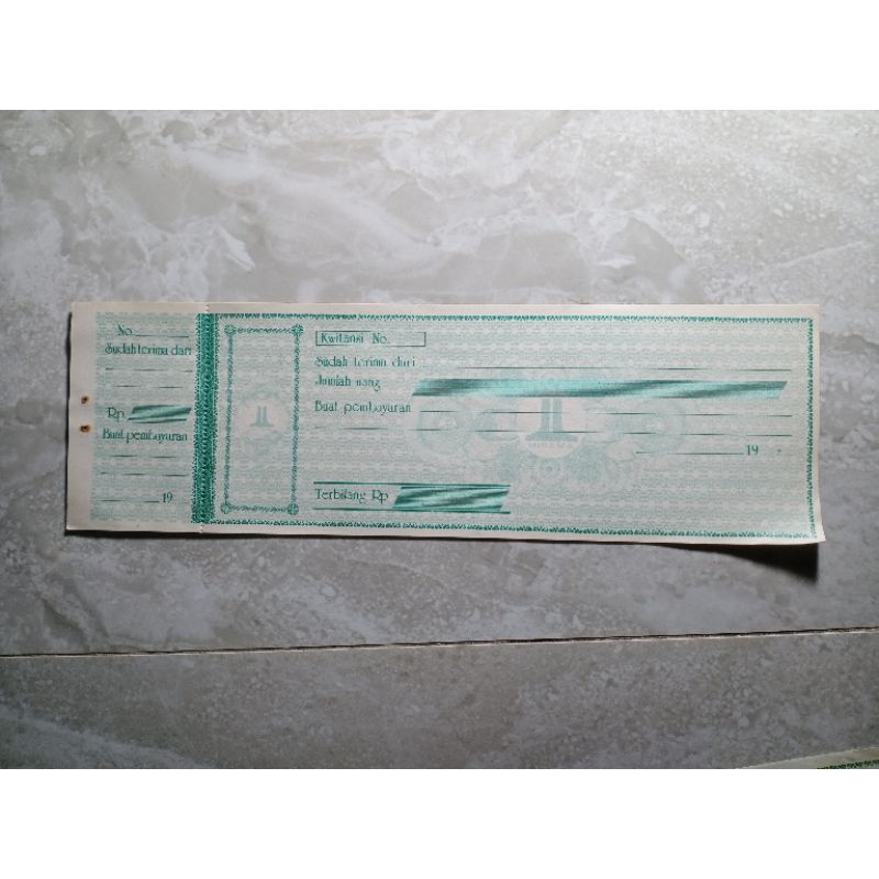 

Kwitansi Lama Tahun 19 san Aslj (S152)