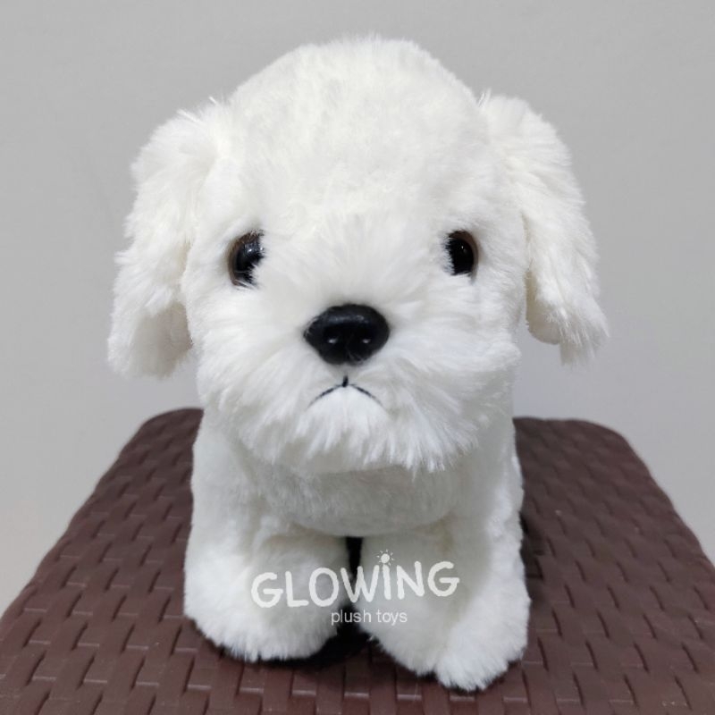 Boneka Anjing Putih Bichon
