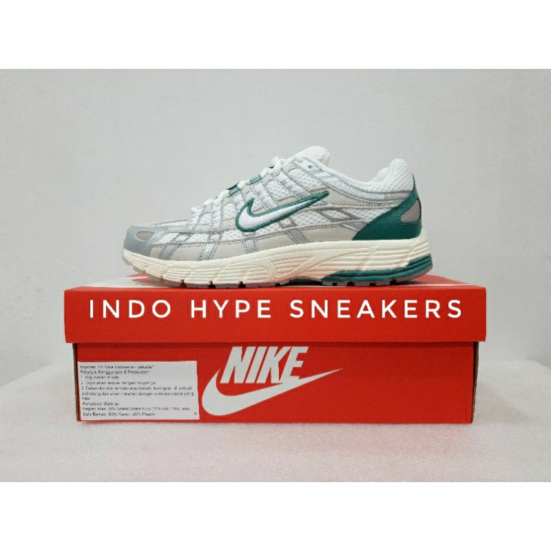 Nike P-6000 PRM LIGHT BONE WHITE SILVER