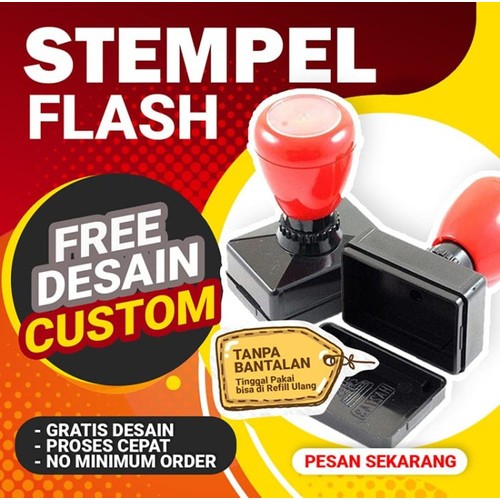 

Stempel Flash Custom Free Desain