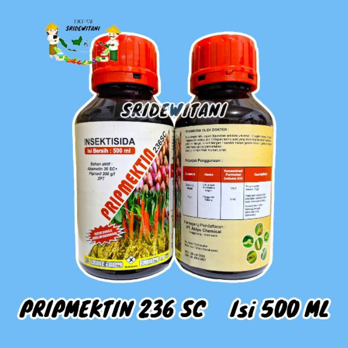 Insektisida PRIPMETIN 236SC isi 500 ML ABAMEKTIN ABACEL
