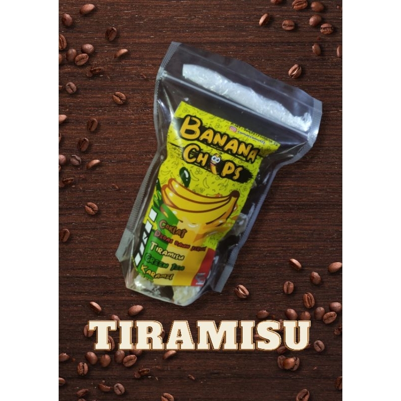 

banana chips / keripik pisang tiramisu by cumat comot 100 gram