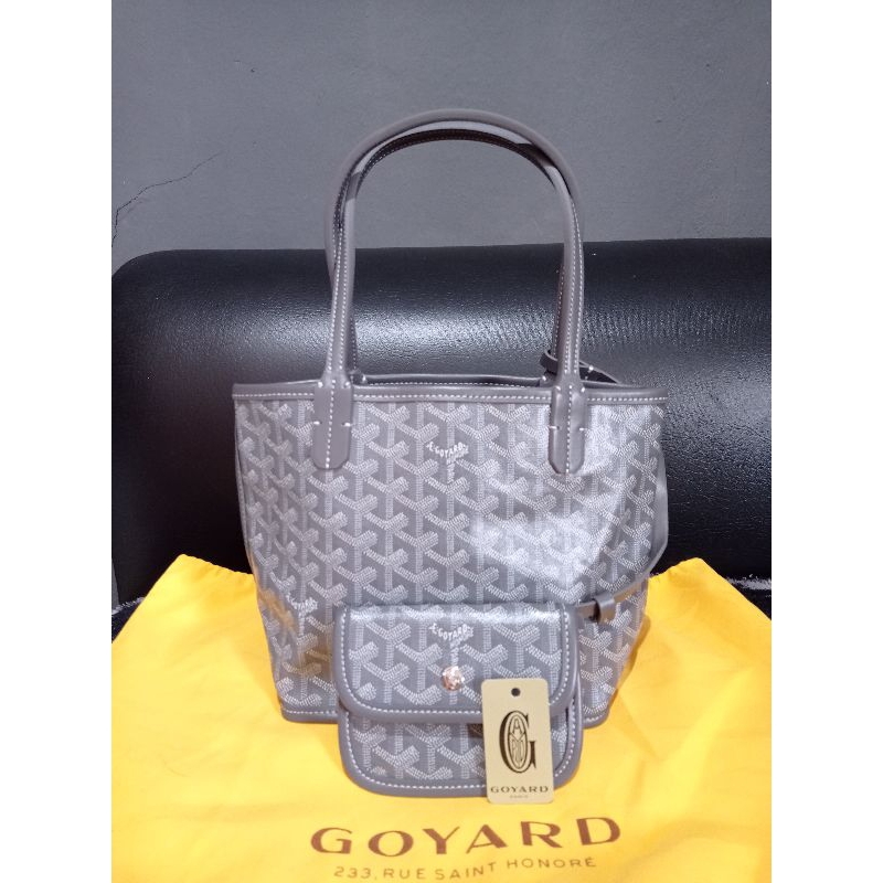 goyard anjou mini grey