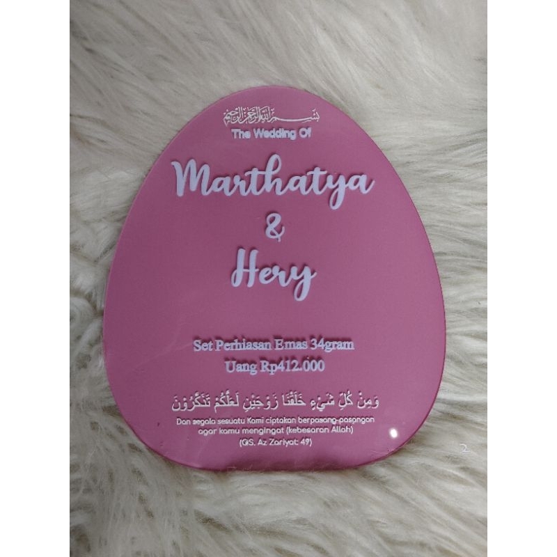 Tetes air Akrilik mahar - akrilik brush - akrilik  brush mahar tetes air - akrilik brush tetes telur