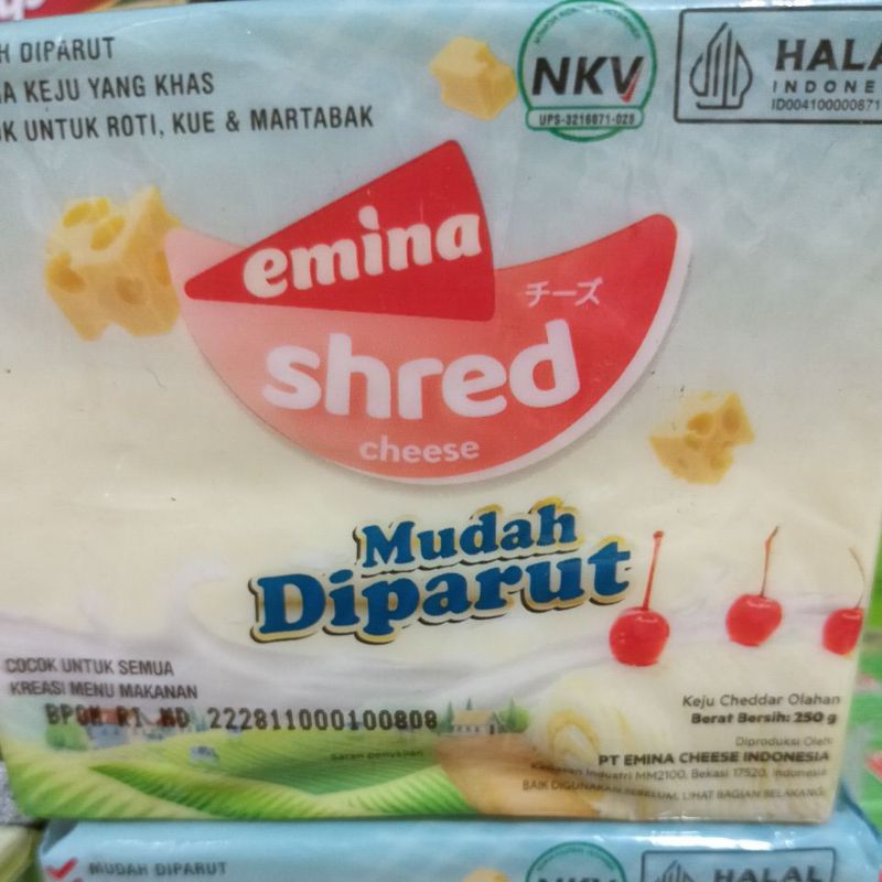 

Emina chese shred250gr