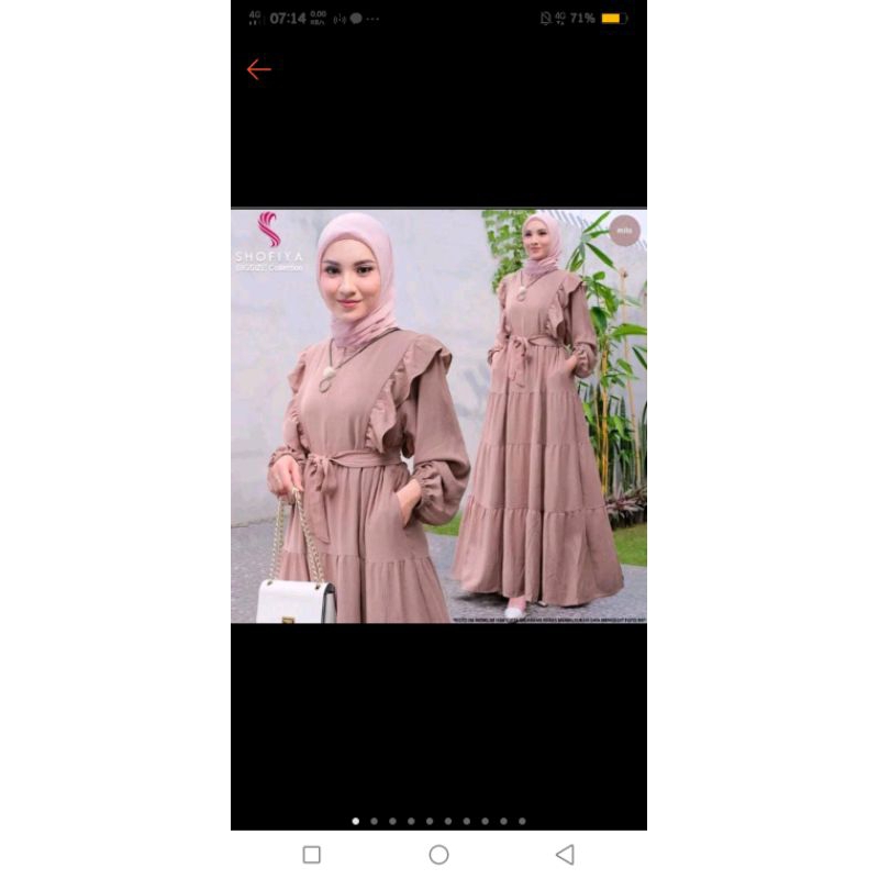 Gamis AYUNDA Dress,gamjs ciinkle premium
