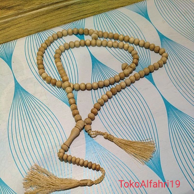 Tasbih tasbeh kayu Cendana 99 wangi