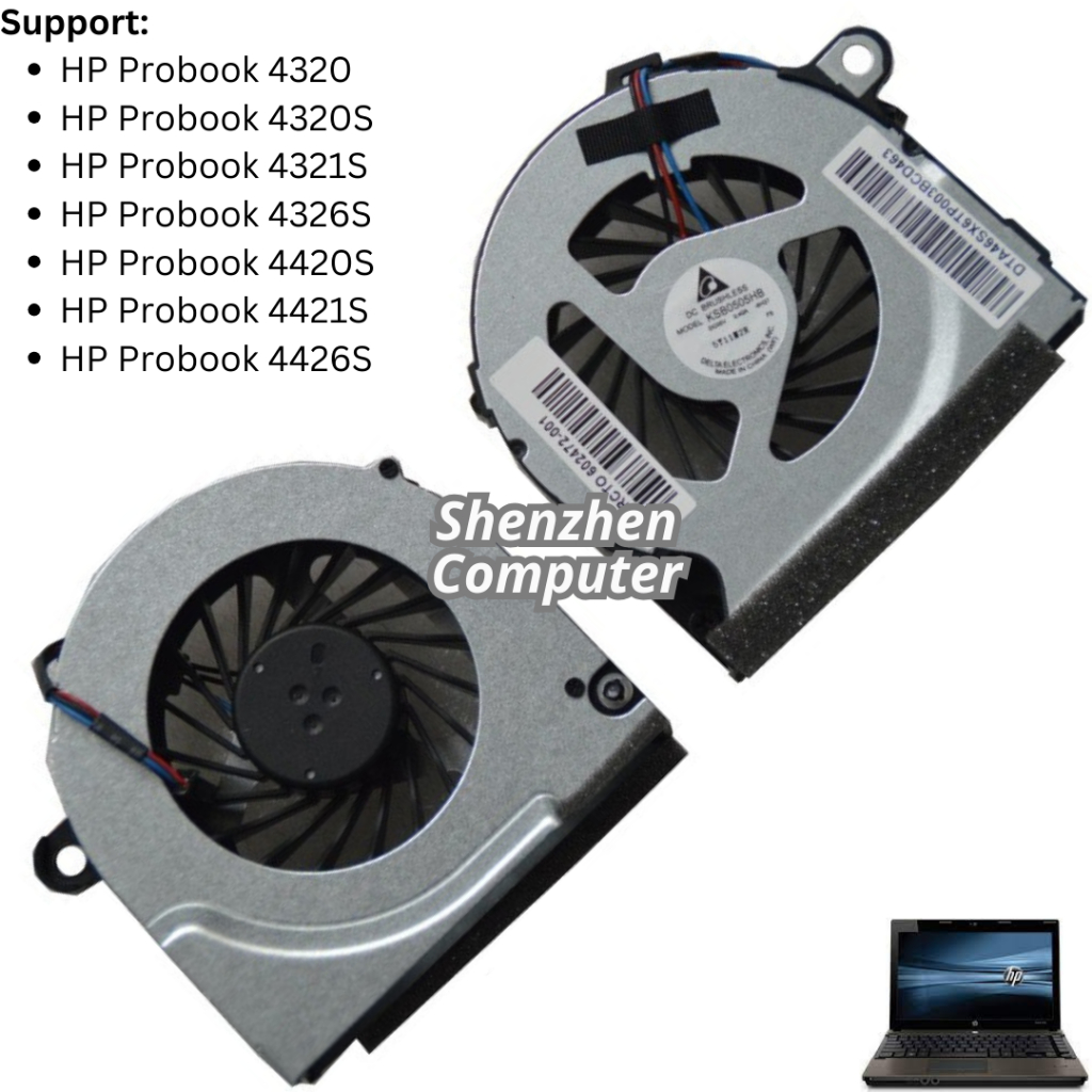 Fan HP Probook 4320, Fan HP Probook 4320S, Fan HP Probook 4321S, Fan HP Probook 4326S, Fan HP Proboo